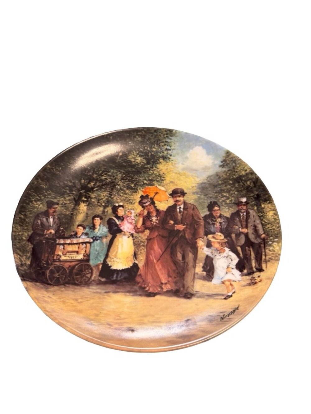 Berlin Design Collector Plate B-702 Die Ferienwoche Familie Kappelmann Nitschke